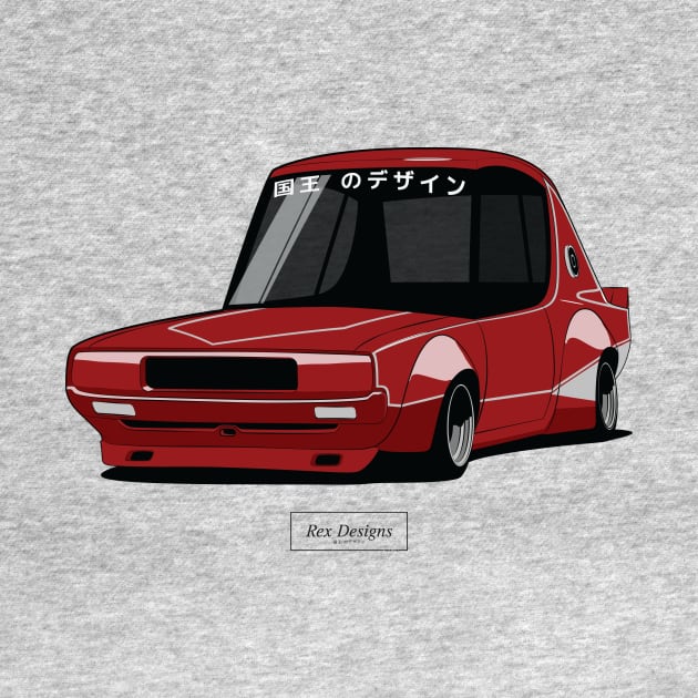 Nissan Skyline Kenmeri Bosozoku by RexDesignsAus